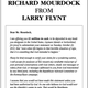 Image for article titled Larry Flynt Offers Richard Mourdock a $1 Million Dollar Reward if He Can Prove His Dumbass Rape Statement